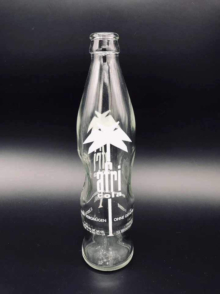 Botella de refresco vintage ACL forma inusual AFRI-COLA / ALEMÁN - aproximadamente 6 OZ Foto 1 de 4