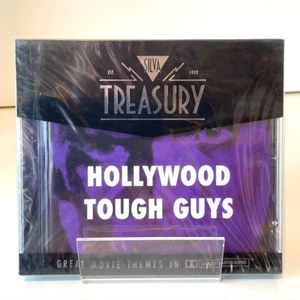 Hollywood Tough Guys Great Movie Themes CD Compilation 14 Tracks Silva Treasury - Imagen 1 de 3