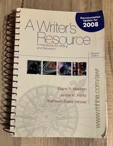 A Writers Resource: A Handbook for Writing And Research 2nd edition - VERY GOOD - Picture 1 of 1