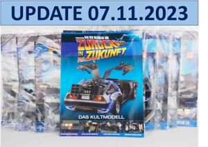 DeLorean from Back to the Future 1:8 Eaglemoss div. Issues to Choose from 1-157