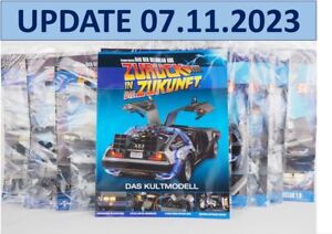 DeLorean aus Zurück in die Zukunft 1:8 Eaglemoss div. Ausgaben zur Auswahl 1-157