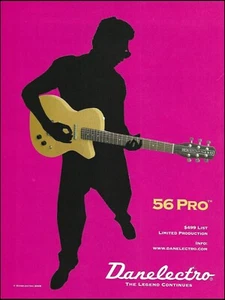 2005 Danelectro 56 Pro LTD electric guitar advertisement 8 x 11 ad print - Imagen 1 de 3