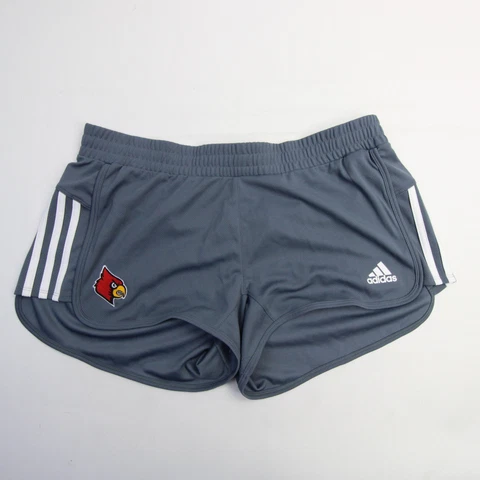 Louisville Cardinals adidas Climalite Running Short Women's Gray New Cover