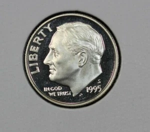 1995 S  Proof  Roosevelt Silver Dimes GEM.  99  Ship - Picture 1 of 2