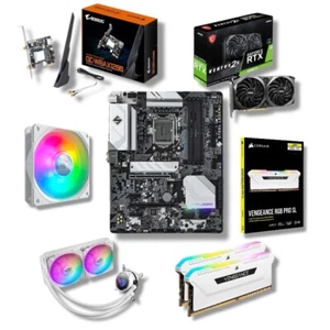 Komponenten-Bundle RTX 3060 Ti + ASUS ROG LC 240 + ASRock B560 + 16GB RAM NEU - Photo 1/1