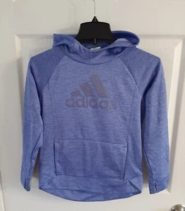 Girl's Adidas Hoodie Purple 10/12 - Picture 1 of 4