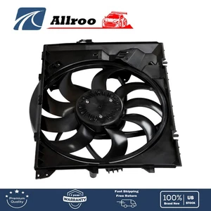 17427522055 For BMW E90 128i 323i 325i 328i Radiator Cooling Fan Assembly 600W - Bild 1 von 15