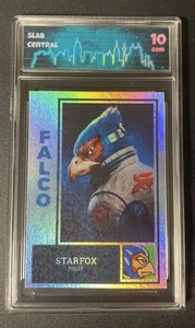Falco Starfox Refractor Custom card graded 9.5 Slab Central - Picture 1 of 2