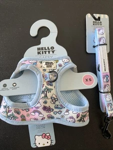 Sassy Meow Hello Kitty Adjustable Cat Step In Harness Kawaii LeaSh X-SMALL 167LP - Picture 1 of 7
