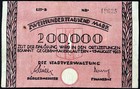 KAISERSLAUTERN 1923 200,000 Mark Inflation Notgeld Banknote Germany