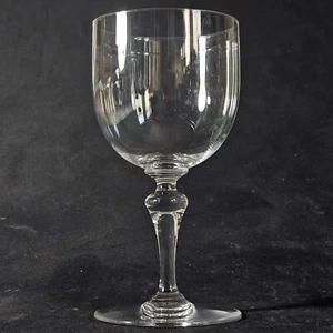 BACCARAT NORMANDIE TALL WATER GLASS, Hand-Blown Crystal, 6 1/2", FRANCE - Picture 1 of 7