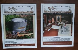 NFLCC Gazette Magazines (Lot of 4) & Membership Book 2017 Issues Fishing Lures - Picture 1 of 5