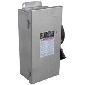 PRICE REDUCED!! Square D H363SS Safety Switch Stainless Steel (New in Box) - Picture 1 of 2