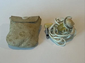 Vintage Hörgerät in Original Ledertasche - Bild 1 von 6