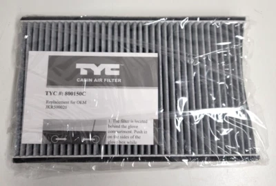 NUEVO TYC 800150C filtro de aire de cabina para 05-16 Land Rover LR3 LR4 Range Rover Sport Foto 1 de 4