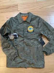 Nike NFL Green Bay Packers Salute To Service Men’s Jacket Sz S BNwT AT7783-222 - Picture 1 of 10