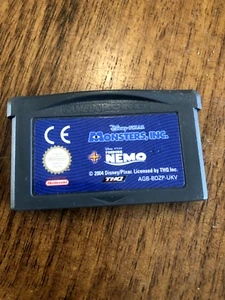 Monsters inc and Finding Nemo - Nintendo Game Boy Advance Game (GBA) - Picture 1 of 2