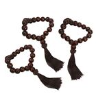 Auto Prayer Blessings And Safety Bead Pendant Hanging Ornament Wood For Car