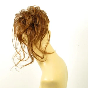 Crocchia Coda di cavallo chignon biondo scuro rame 22/g27 peruk - Imagen 1 de 4