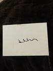 LUKE HAINES signed Card Singer AUTEURS Band Autograph signed 2003