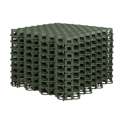 Fixkraft 10x Rasengitter Paddockplatten 50x50 cm Bodenwaben Gartenplatten 2,5 m² - Bild 1 von 2