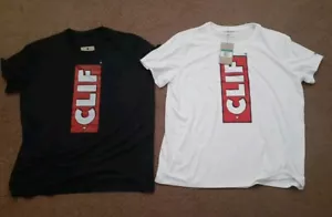 Two Rare Nike Clif Bar Women's T-shirt Black and White Both Shirt are Brand New. - Picture 1 of 11