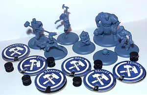 Guild Ball Team - Masons Guild - aus Anstoss-Box - inkl. Health Dials - wie neu - Bild 1 von 3