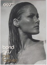 WOMEN OF JAMES BOND  IN MOTION BOND GIRLS ARE FOREVER INSERT BG1 URSULA ANDRESS