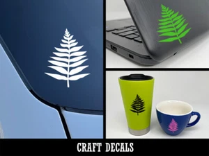 Fern Leaf Craft Vinyl Decal Sticker - Picture 1 of 6
