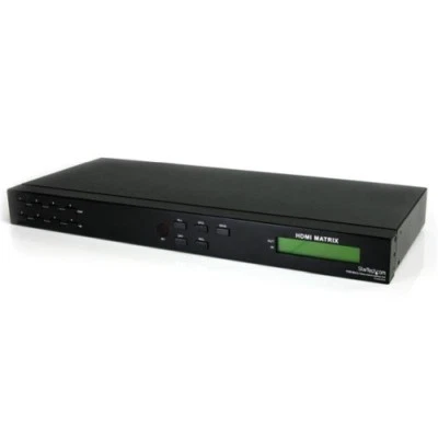 StarTech VS440HDMI 4x4 HDMI Matrix Video Switch Splitter w/Audio & RS232 - Image 1 of 4