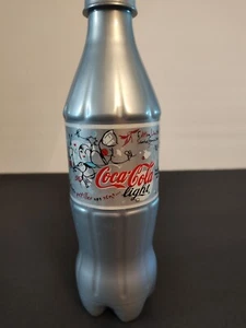  European COCA COLA LIGHT SILVER Plastic Bottle EMPTY Limited Edition Torpokoff - Picture 1 of 5