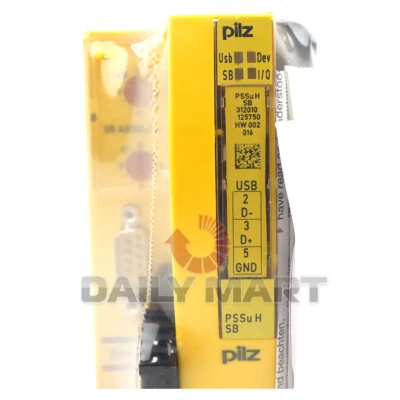 Nuevo módulo de comunicación SafetyBus PILZ PSSU H SB 312010 en caja Foto 1 de 3