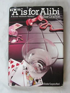 SUE GRAFTON A IS FOR ALIBI 1982 BOOK CLUB FIRST EDITION HARDCOVER - Picture 1 of 4