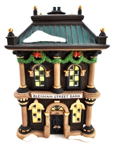 Dept 56 Dickens' Village 1995 BLENHAM STREET BANK MIB - Picture 1 of 5