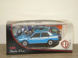 Alfa Romeo Giulietta 1.6 1978 Polizia - EG 1:43 in Box *58994 - Bild 1 von 3