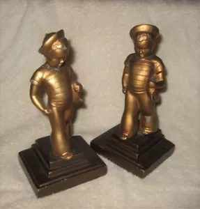 Art Deco Frankart Bookends Signed Authentic - Picture 1 of 11