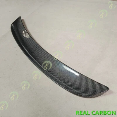 Fit For Porsche Cayman 987 S 2006-2012 Real Carbon Fiber Rear Wing Trunk Spoiler Foto 1 de 4