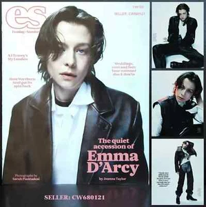 EMMA D'ARCY HOUSE OF THE DRAGON BLUETS AJ TRACEY ES MAGAZINE MAY 2024 - Foto 1 di 1