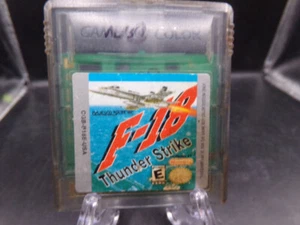 F-18 Thunder Strike Game Boy Color Used - Picture 1 of 2