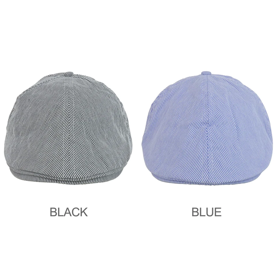 Toddler Boy's Thin Light Pinstripe Ivy Cap with Elastic Back - FREE SHIPPING - Image 1 of 1