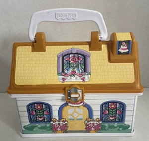 2008 Fisher-Price Little People Wedding Carry Case Tote Lunch Box Case ONLY - Picture 1 of 8