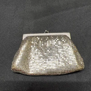Whiting & Davis co. bags Silver Mesh Coin Purse - Picture 1 of 9