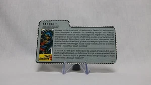 Scheda archivio vintage GI JOE ARAH taglio T.A.R.G.A.T. 1989 - Foto 1 di 2