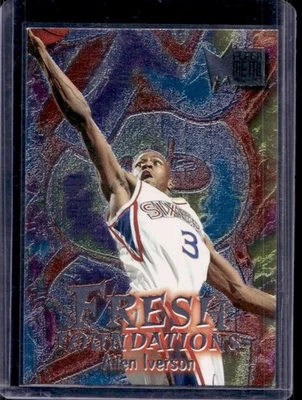 1996 Skybox Metal Allen Iverson #236 76ers - Image 1 of 2