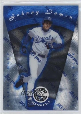 1997 Pinnacle Totally Certified Platinum Blue /1999 Johnny Damon #104 - Image 1 of 2