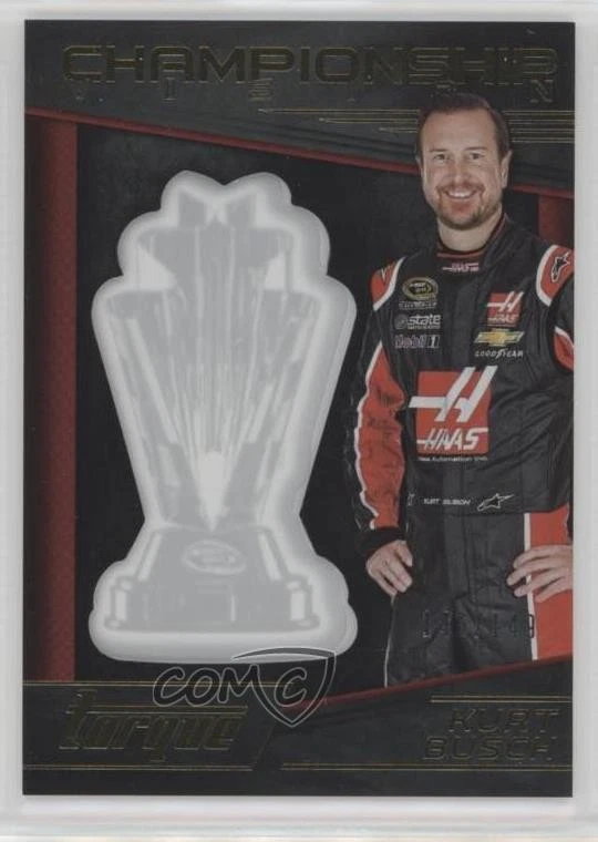 2016 Panini Torque Championship Vision Gold /149 Kurt Busch #CV9 - Image 1 of 2