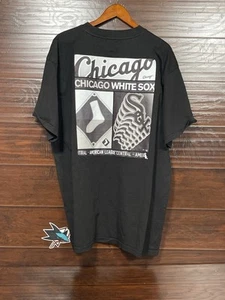 Camiseta negra de los Chicago White Sox para hombre 3XL fanáticos manga corta estampado gráfico - Imagen 1 de 8