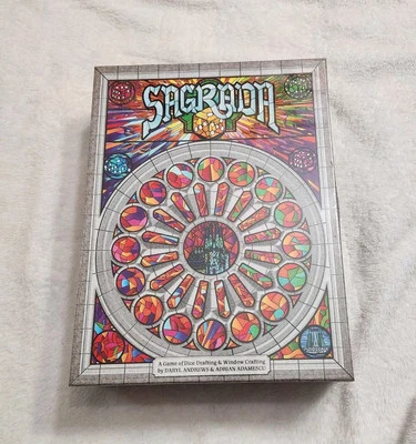 JUEGO DE DADOS DE MESA SAGRADA POR FLOODGATE GAMES NUEVO Y PRECINTADO 2001 JUEGO DE DIBUJO Foto 1 de 2