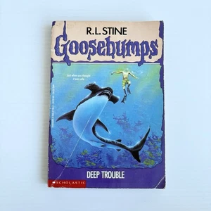 Goosebumps Deep Trouble by R.L. Stine (1994, Trade Paperback) - Picture 1 of 7