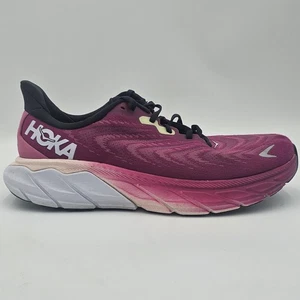 Hoka One One Womens Arahi 6 1123195 FFIR Pink Running Shoes Sneakers Size 10 B - Picture 1 of 12